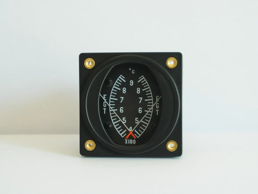 2", 2 1/4", 3 1/8" instrumento de Aircraf del indicador de la temperatura del gas de escape