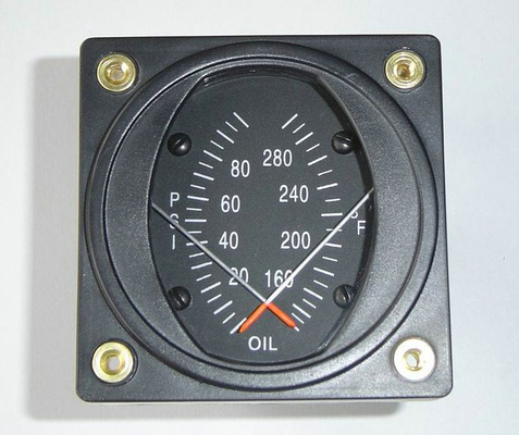 2 1/4 "Medidor de presión de aceite de combinación con aviones Dual y Temp galgas PT2-10P30F